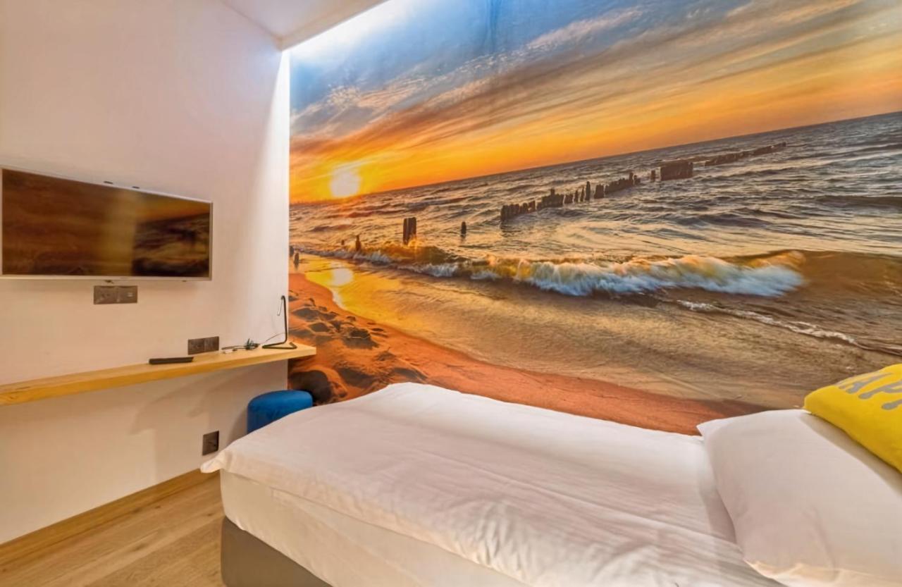 Riverview Apartament Waterline Spa & Pool Gdańsk Eksteriør billede